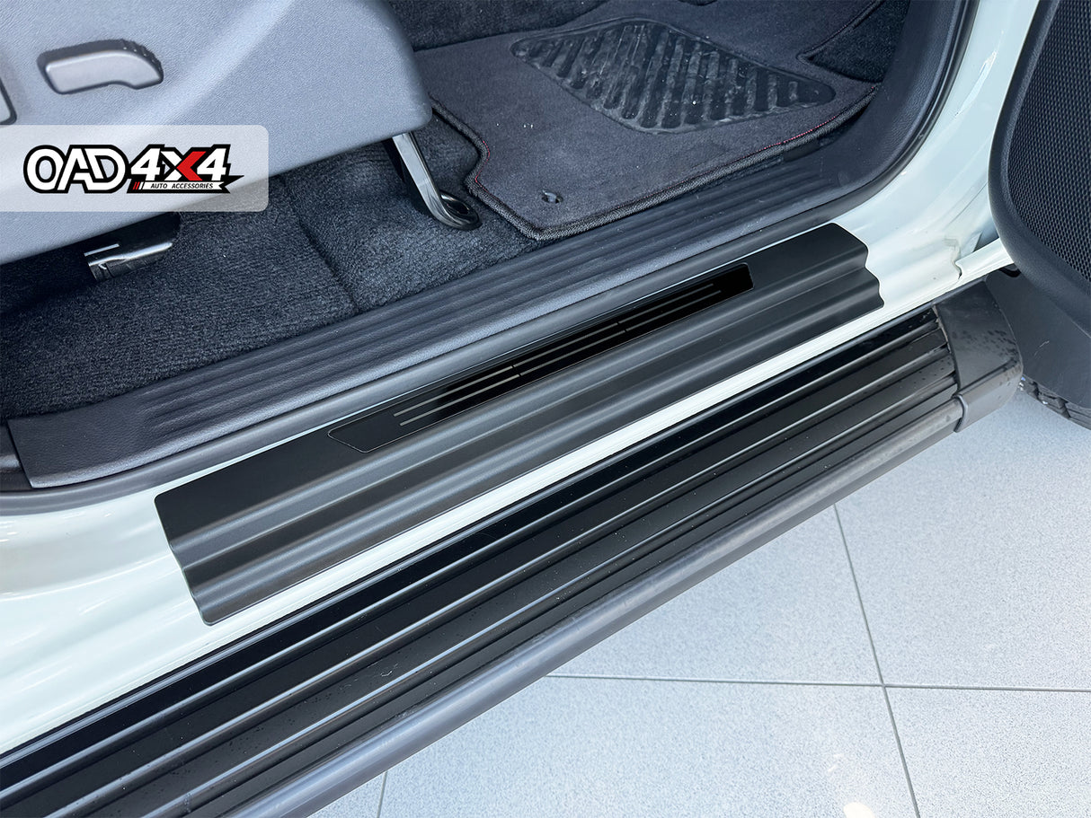 ABS Door Sill Protector for Nissan Navara NP300 D23 Dual Cab 2015-2025