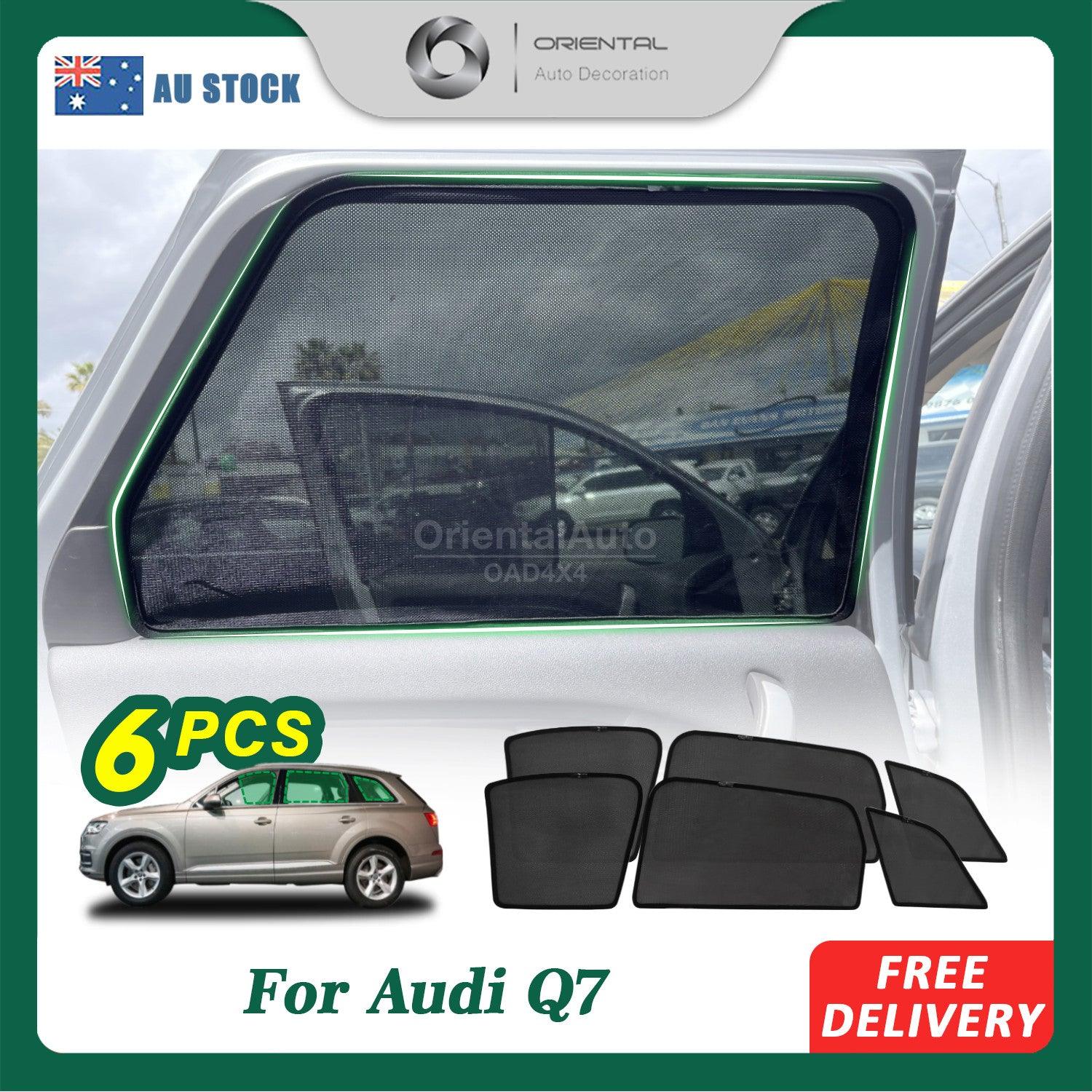 6PCS Sun Shade for Audi Q7 2015Onwards Window Sun Shades UV
