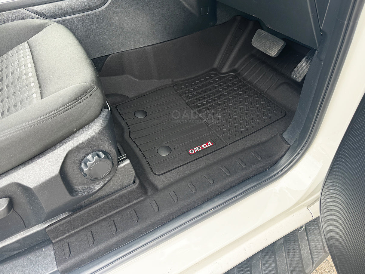 Injection 7D TPE Car Floor Mats for Ford Everest Next-Gen 2022-Onwards