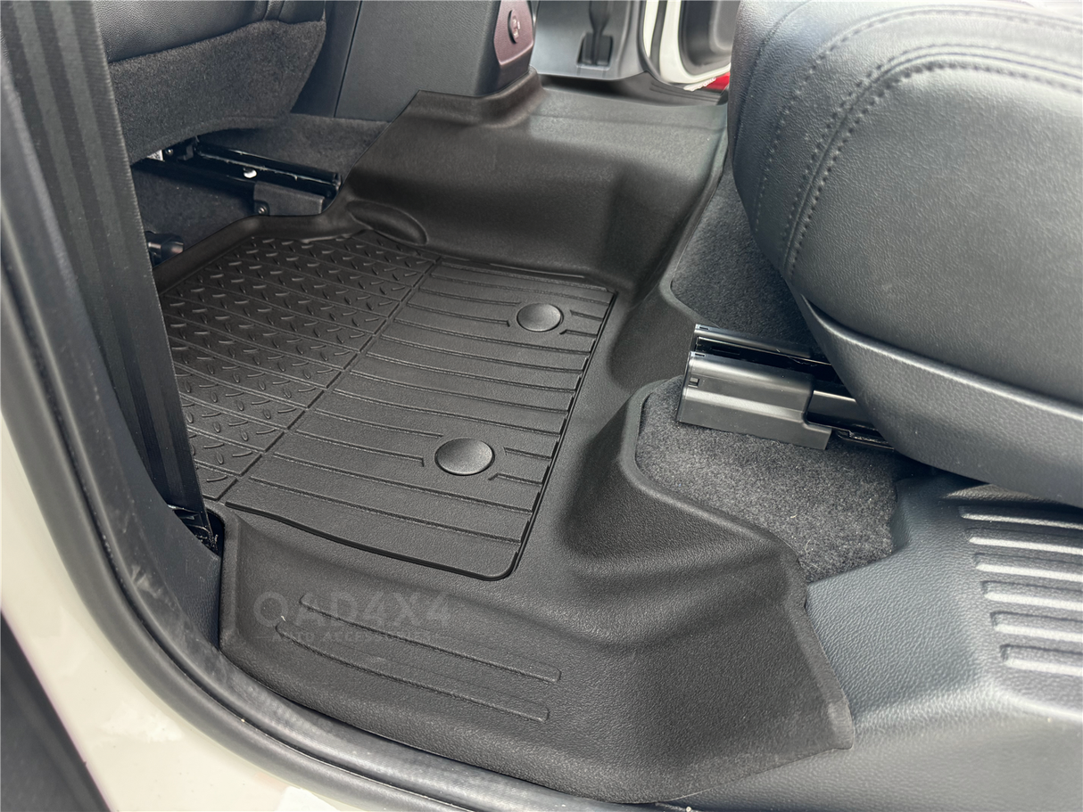 Injection 7D TPE Car Floor Mats for Ford Everest Next-Gen 2022-Onwards