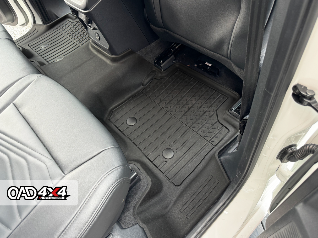 Injection 7D TPE Car Floor Mats for Ford Everest Next-Gen 2022-Onwards