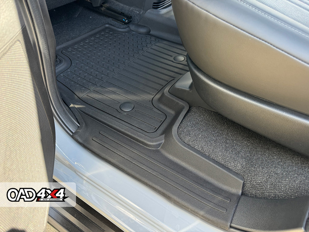 Injection Floor Mats & Door Sill Protector for ISUZU MU-X 2021-Onwards