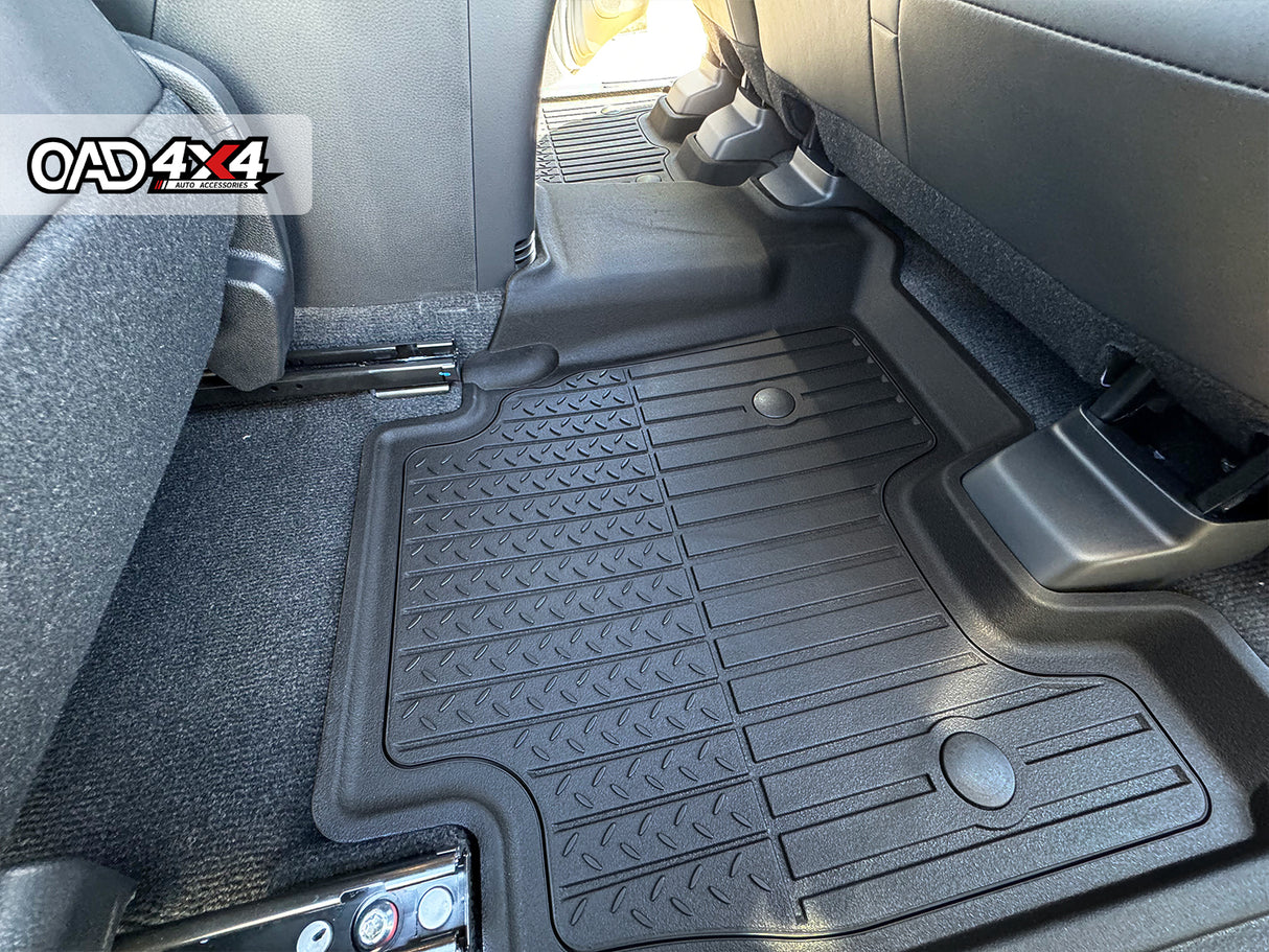 Injection Floor Mats & Door Sill Protector for ISUZU MU-X 2021-Onwards