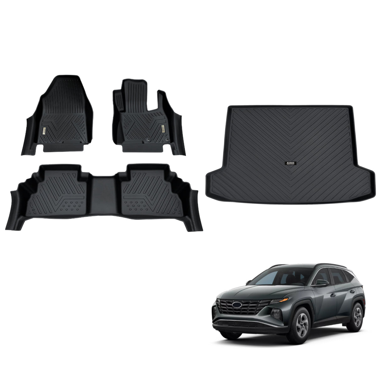 5D TPE Car Floor Mats for Hyundai Tucson 2021-Onwards