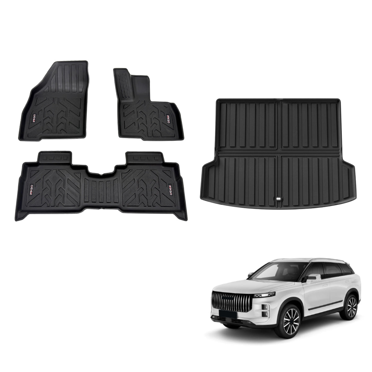 3D Car Floor Mats for Jaecoo J7 2024-Onwards