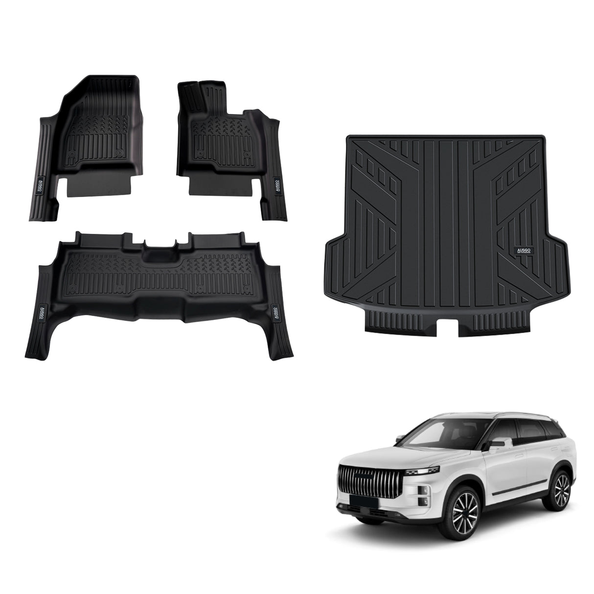7D TPE Car Floor Mats for Jaecoo J7 2024-Onwards