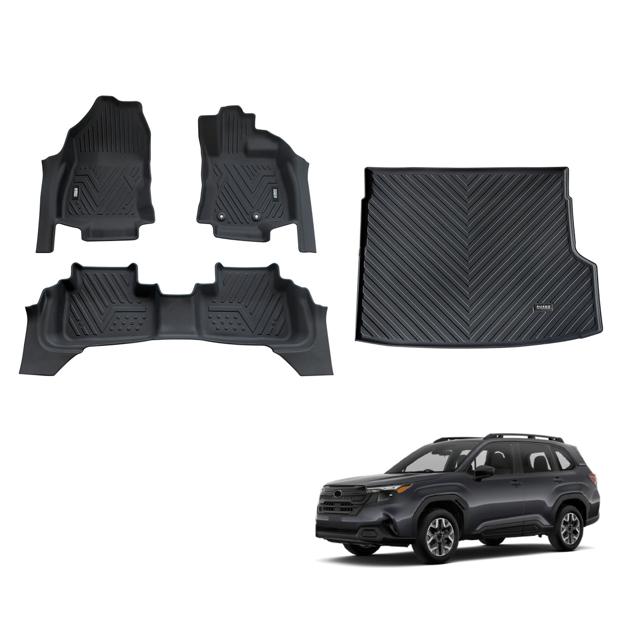 5D TPE Car Floor Mats for Subaru Forester 2025-Onwards