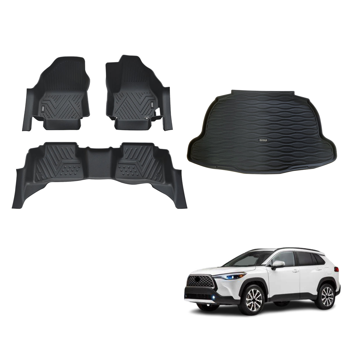 Pre-order 5D TPE Car Floor Mats for Toyota Corolla Cross 2022-Onwards