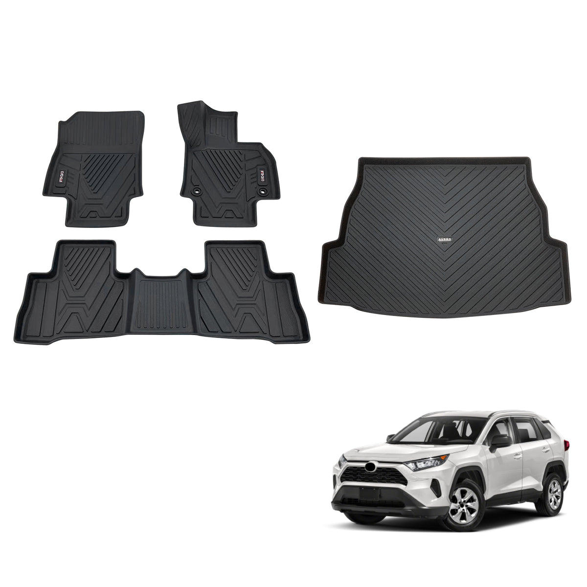 Pre-order 3D Car Floor Mats for Toyota RAV4 2019-2025