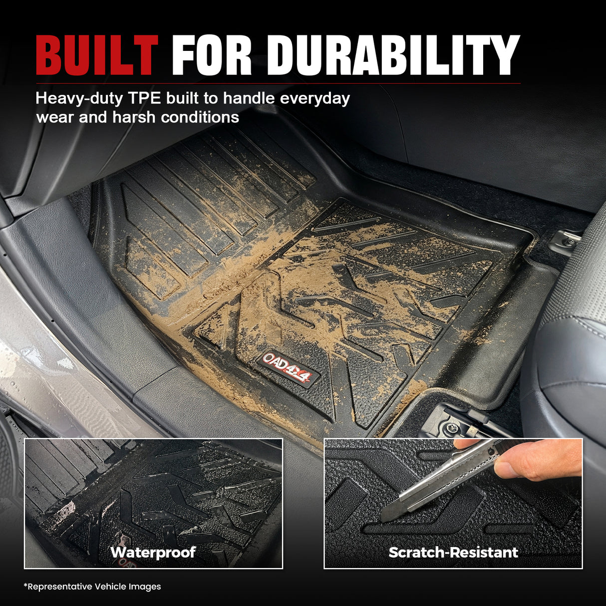 3D Car Floor Mats for BYD ATTO 1 2025-Onwards