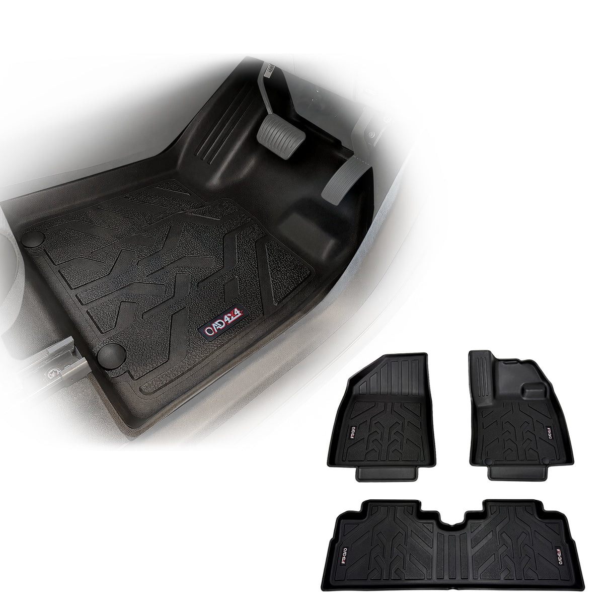 3D Car Floor Mats for BYD ATTO 1 2025-Onwards