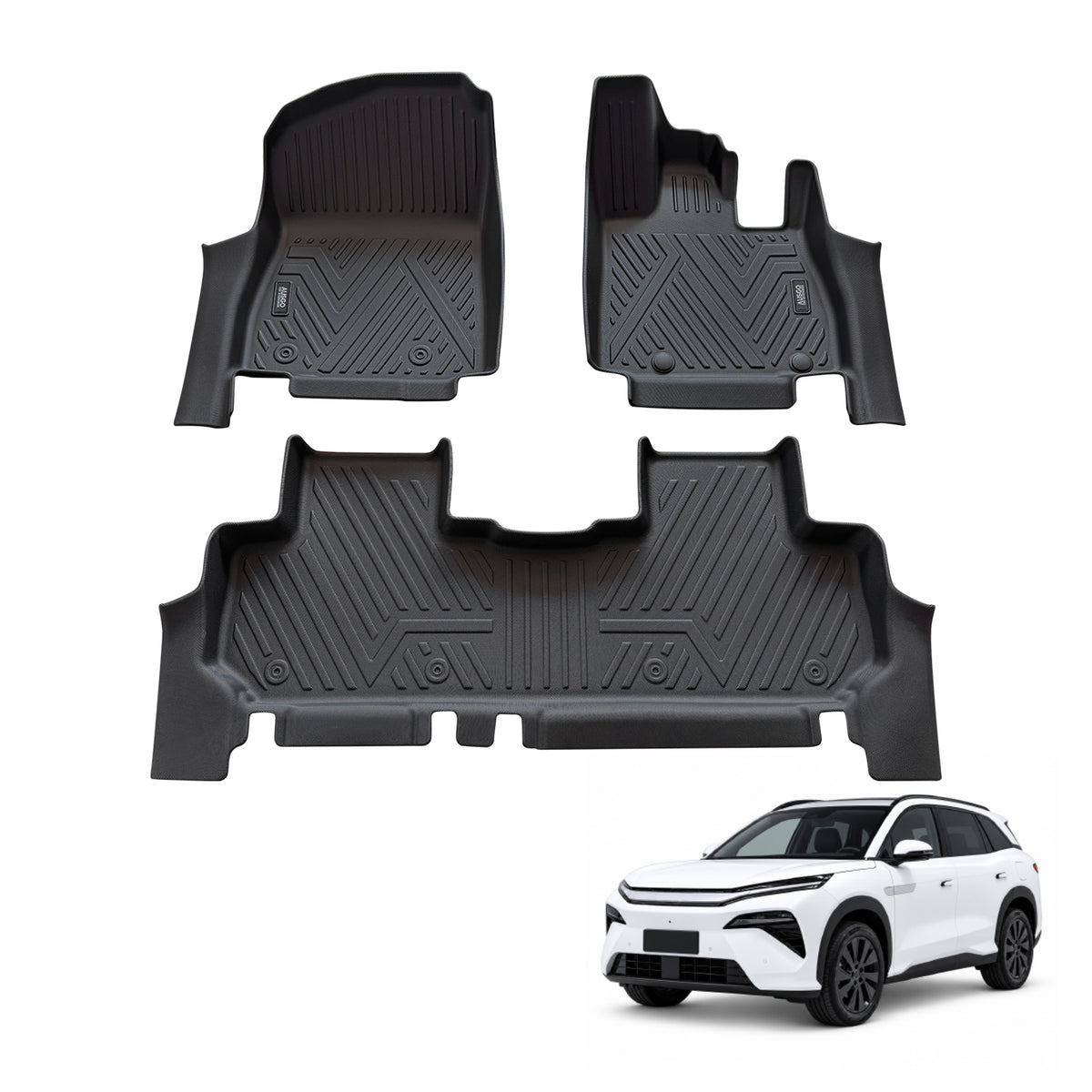 Pre-order 5D TPE Car Floor Mats for BYD Sealion 8 2026-Onwards