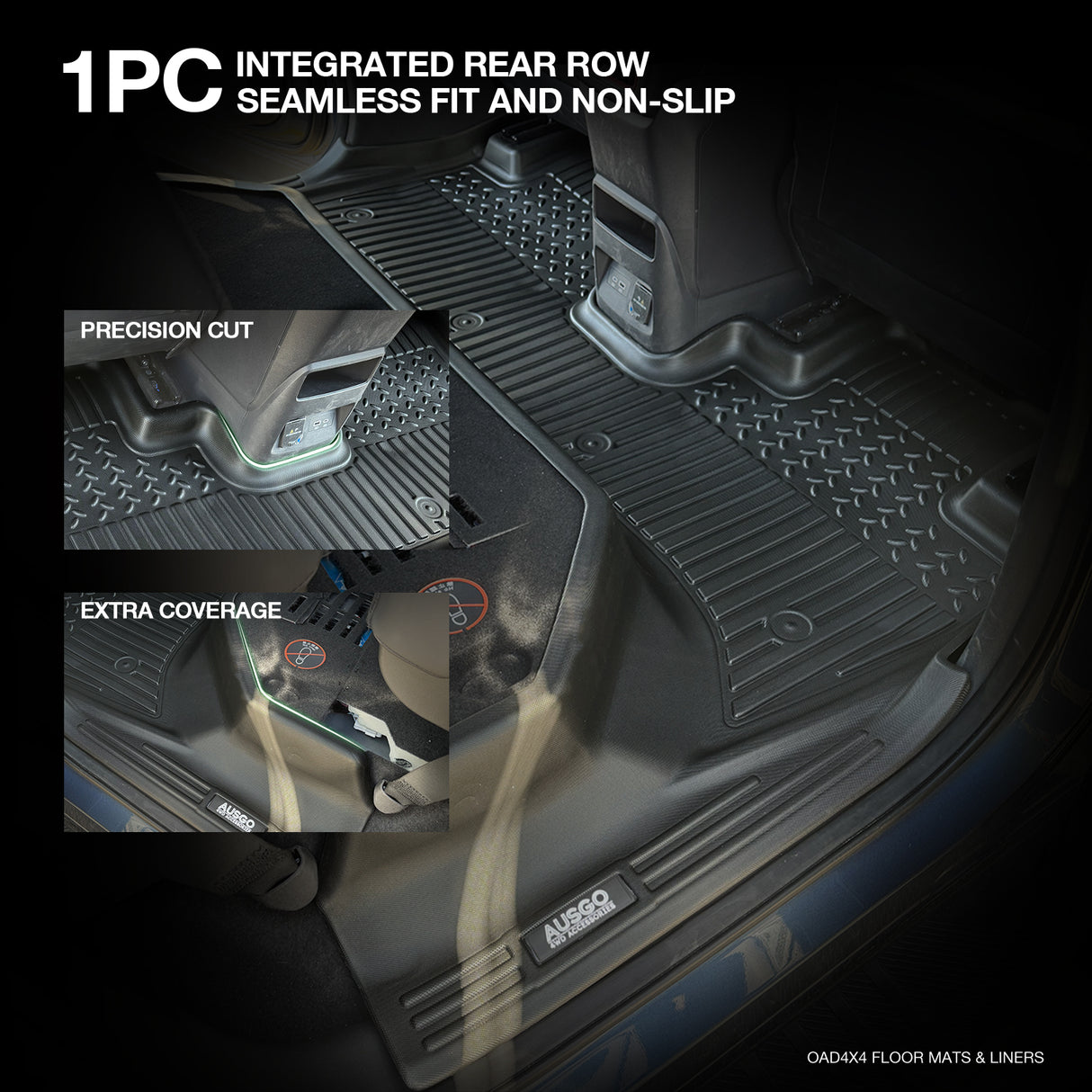 7D Car Floor Mats for BYD Shark 6 2025-Onwards