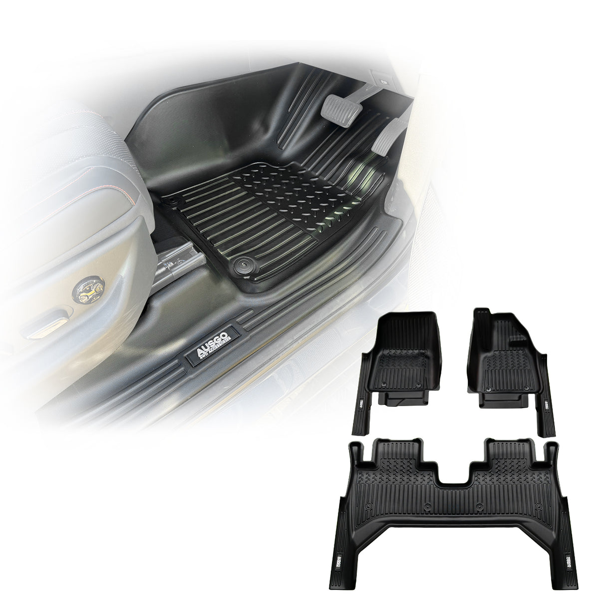 7D Car Floor Mats for BYD Shark 6 2025-Onwards