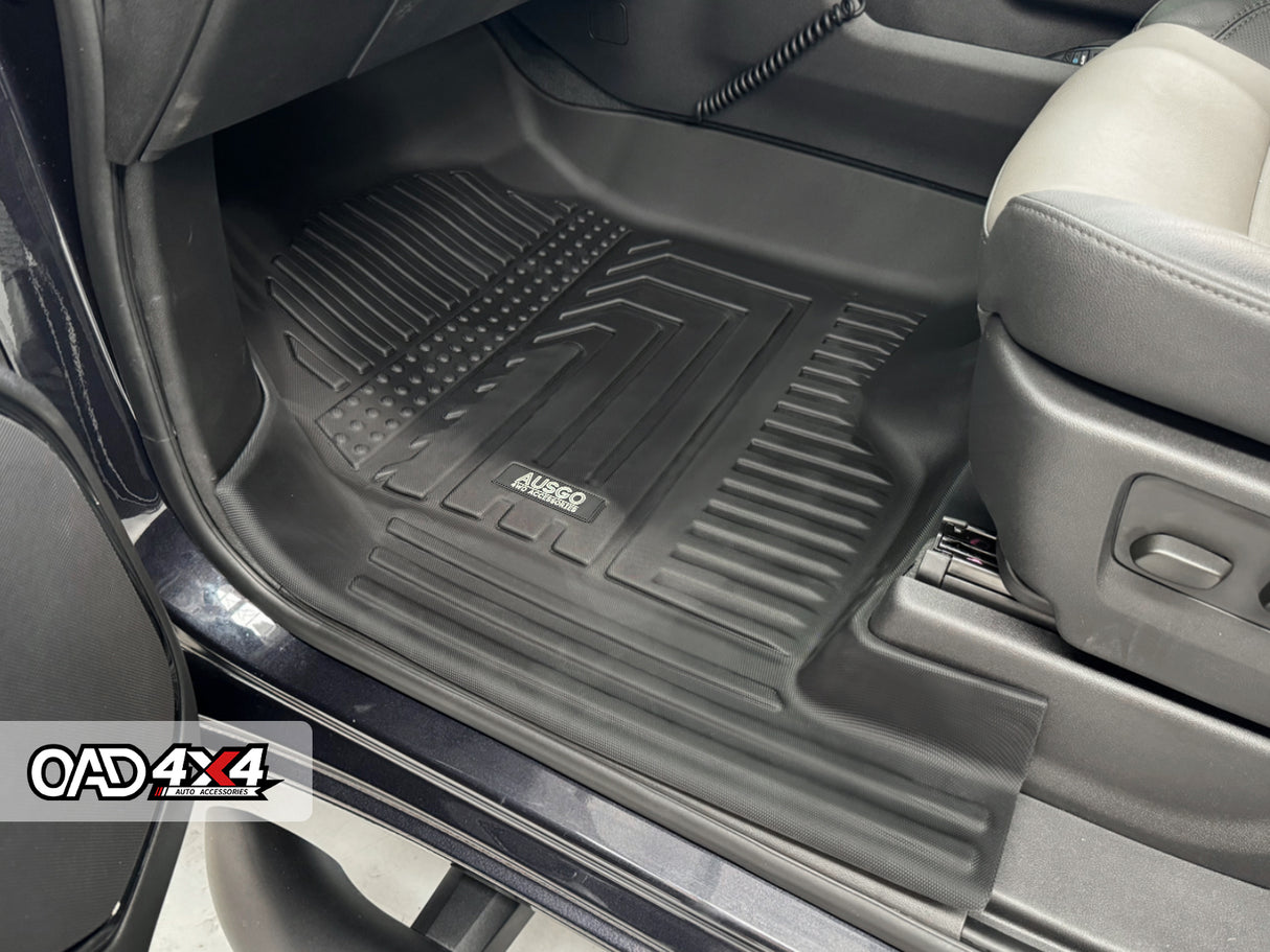 5D TPE Car Floor Mats for Chevrolet Silverado 1500 T1 Series 2020-Onwards