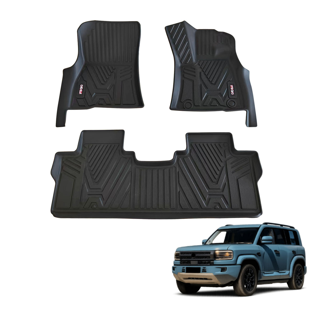 3D Car Floor Mats for Denza B5 2025-Onwards