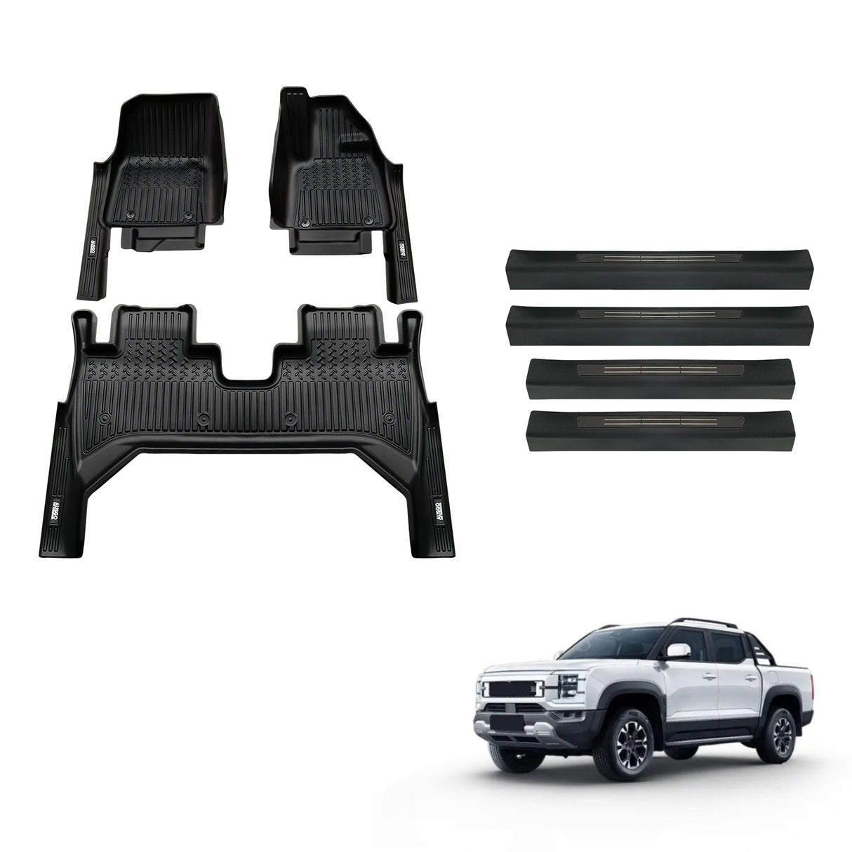 Pre-order Floor Mats & Door Sill Protector for BYD Shark 6 2025-Onwards