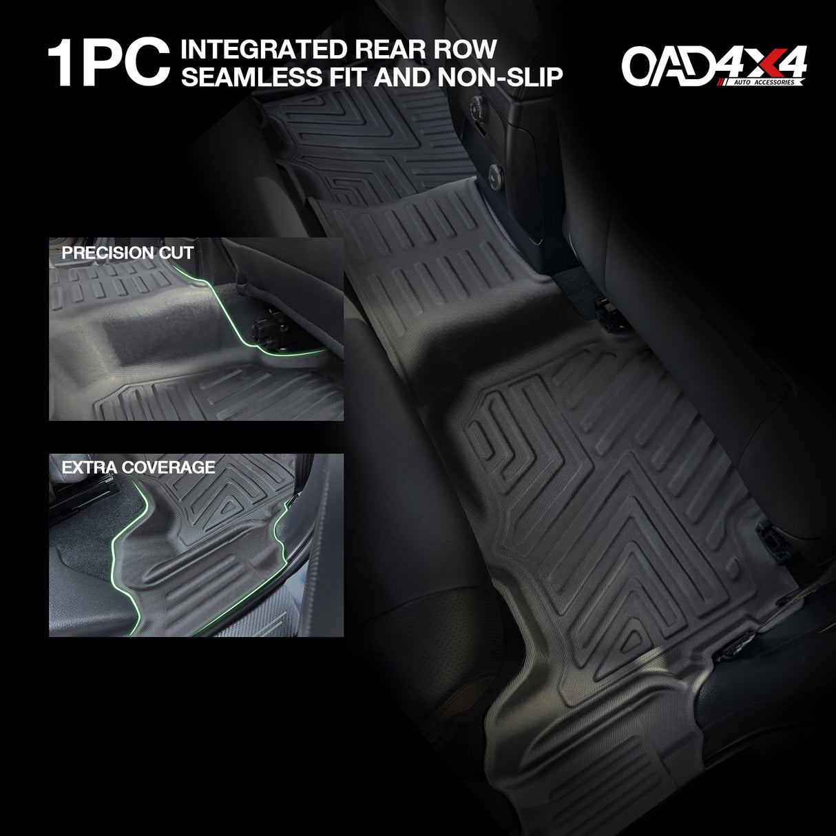 Floor Mats & Door Sill Protector for Ford Everest UA/UA II 2015-2022