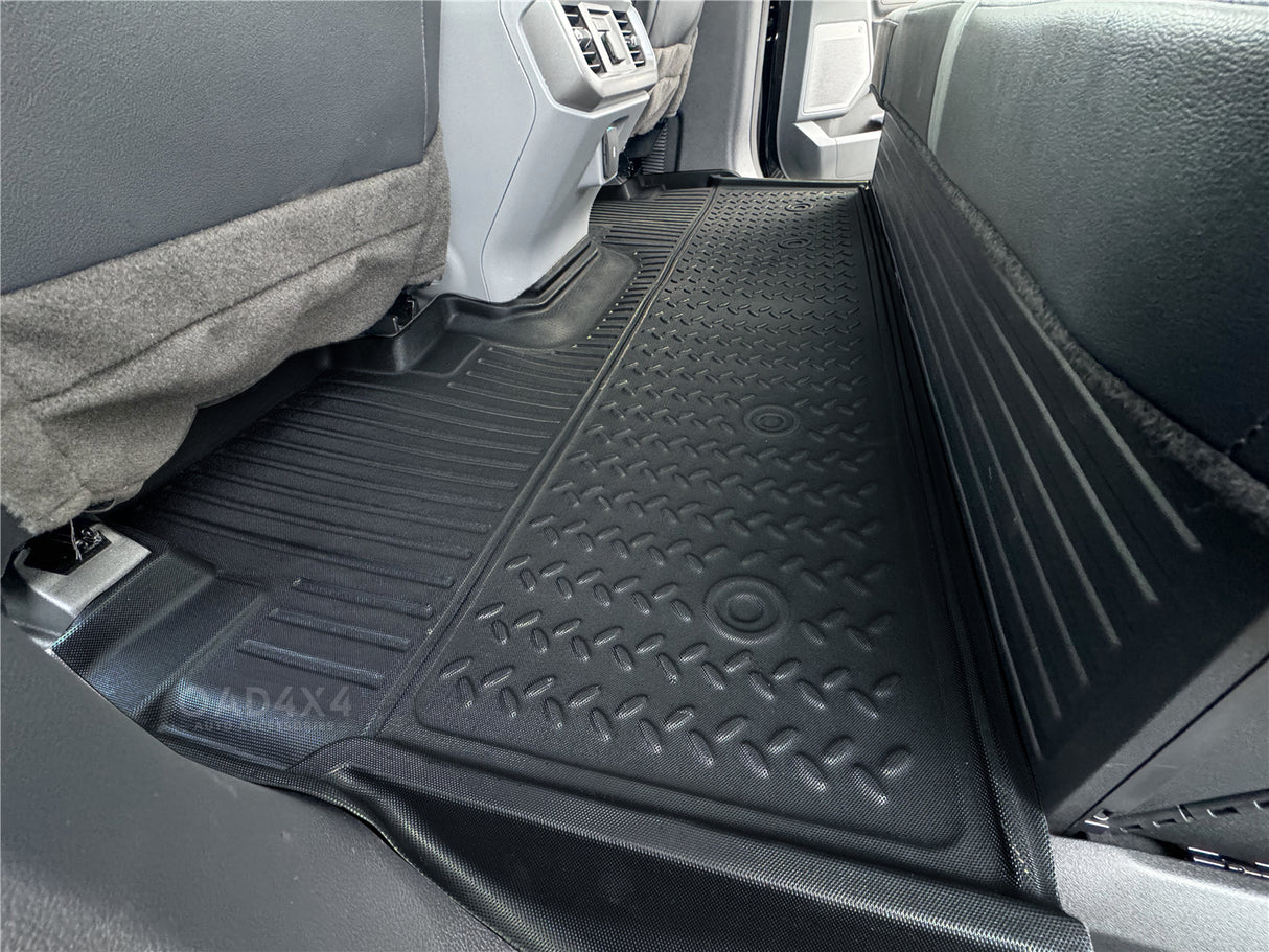 5D TPE Car Floor Mats for Ford F-150 F150 2023-Onwards Front 2-Piece Only