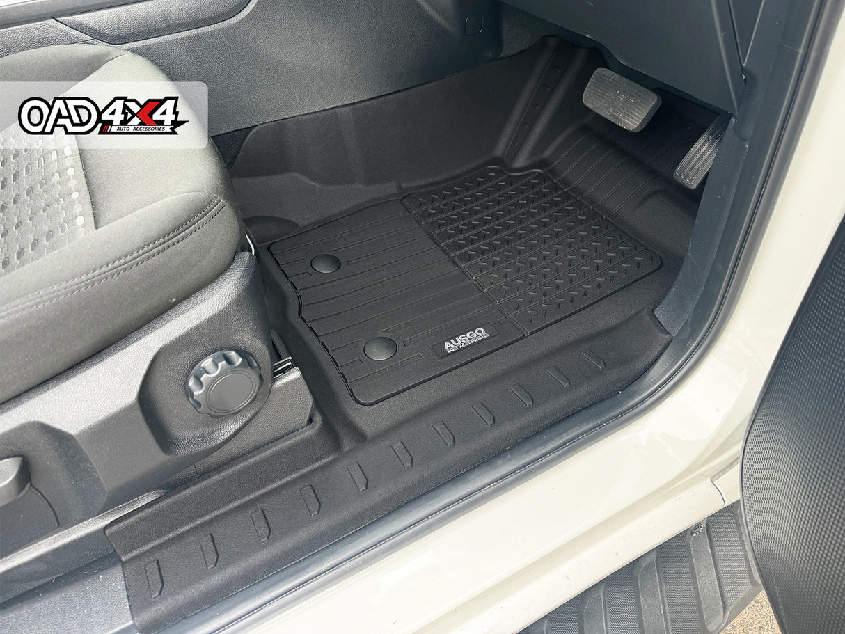 Injection Floor Mats & Door Sill Protector for Ford Ranger Dual Cab 2022-Onwards