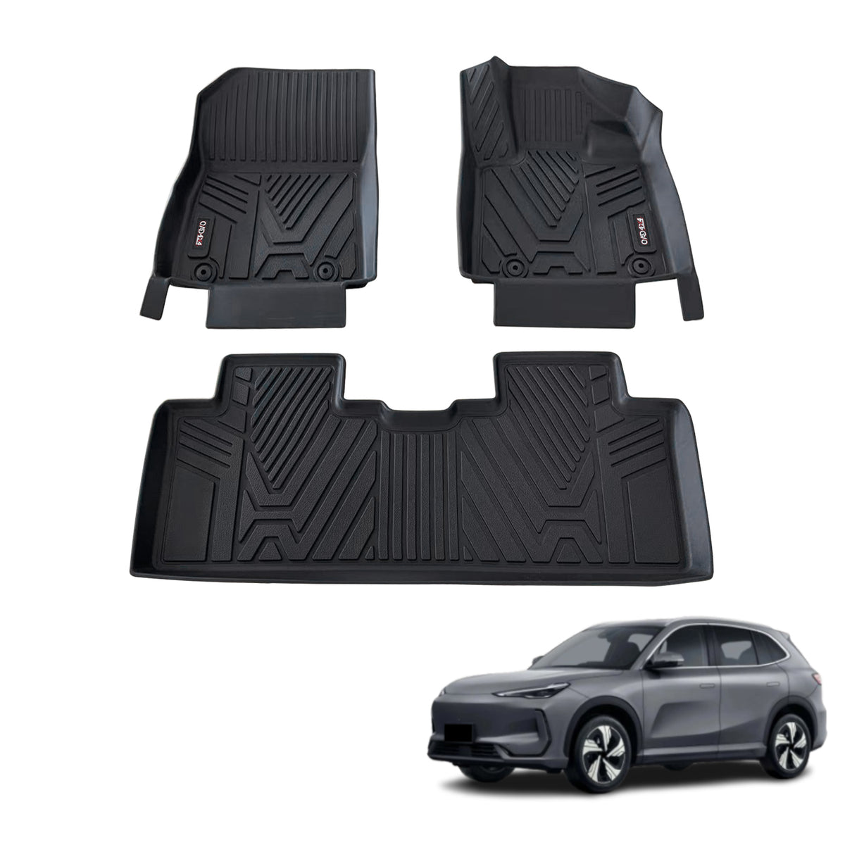 3D Car Floor Mats for Geely EX5 2025-Onwards