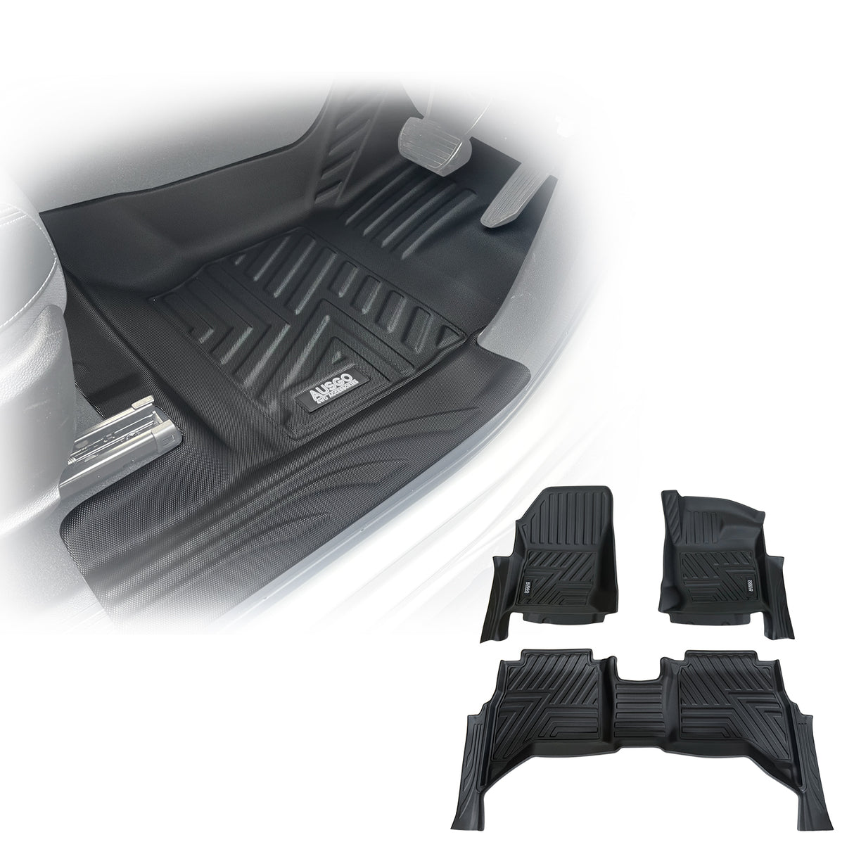 5D TPE Car Floor Mats for GWM Cannon 2020-Onwards