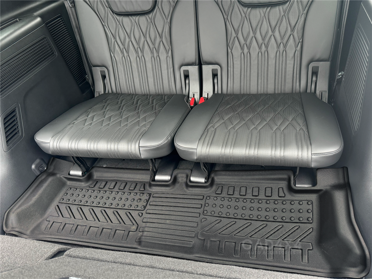 Third Row Car Floor Mats for GWM Tank 500 Tank500 2024-Onwards