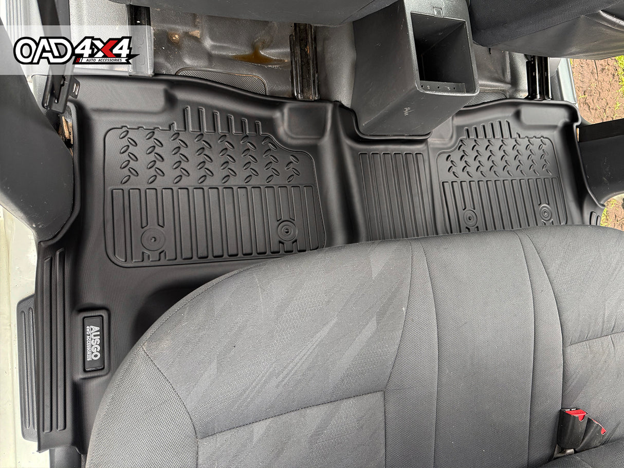 7D TPE Car Floor Mats for Holden Colorado RC Series Dual Cab 2008-2012