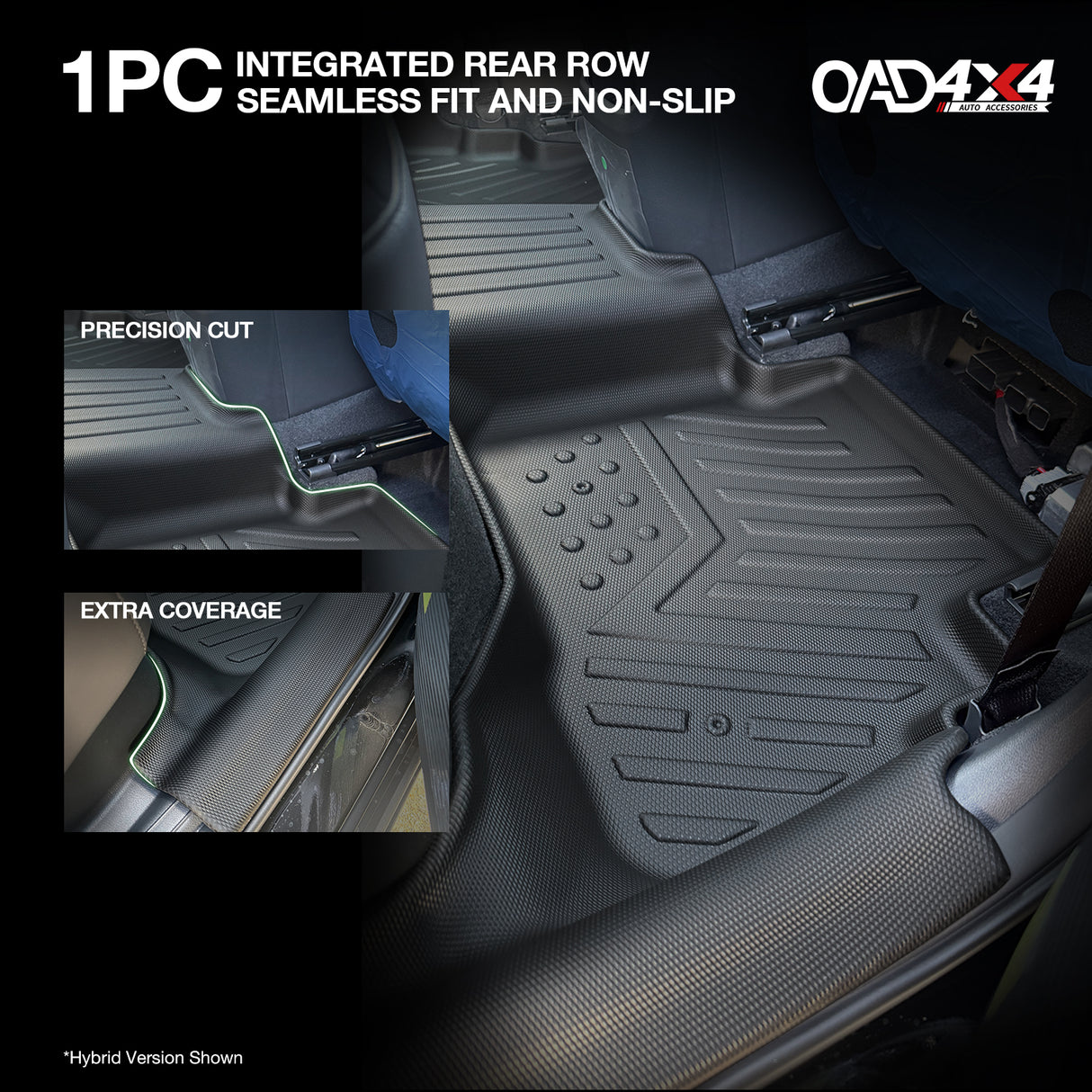 5D TPE Car Floor Mats for Hyundai Kona SX2 Series 2023-Onwards