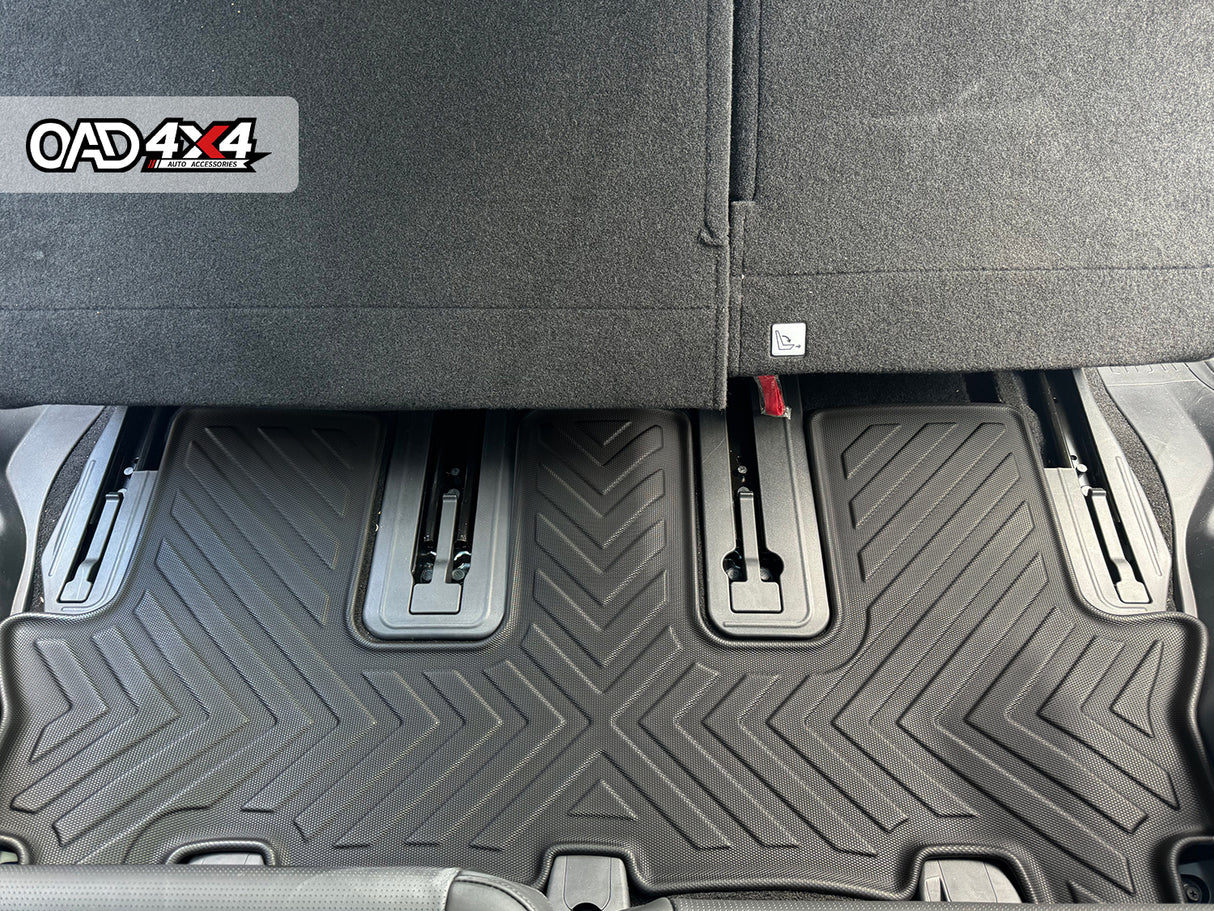 Third Row Car Floor Mats for Hyundai Santa Fe MY25 2024-Onwards