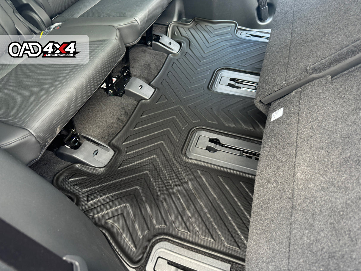 Third Row Car Floor Mats for Hyundai Santa Fe MY25 2024-Onwards