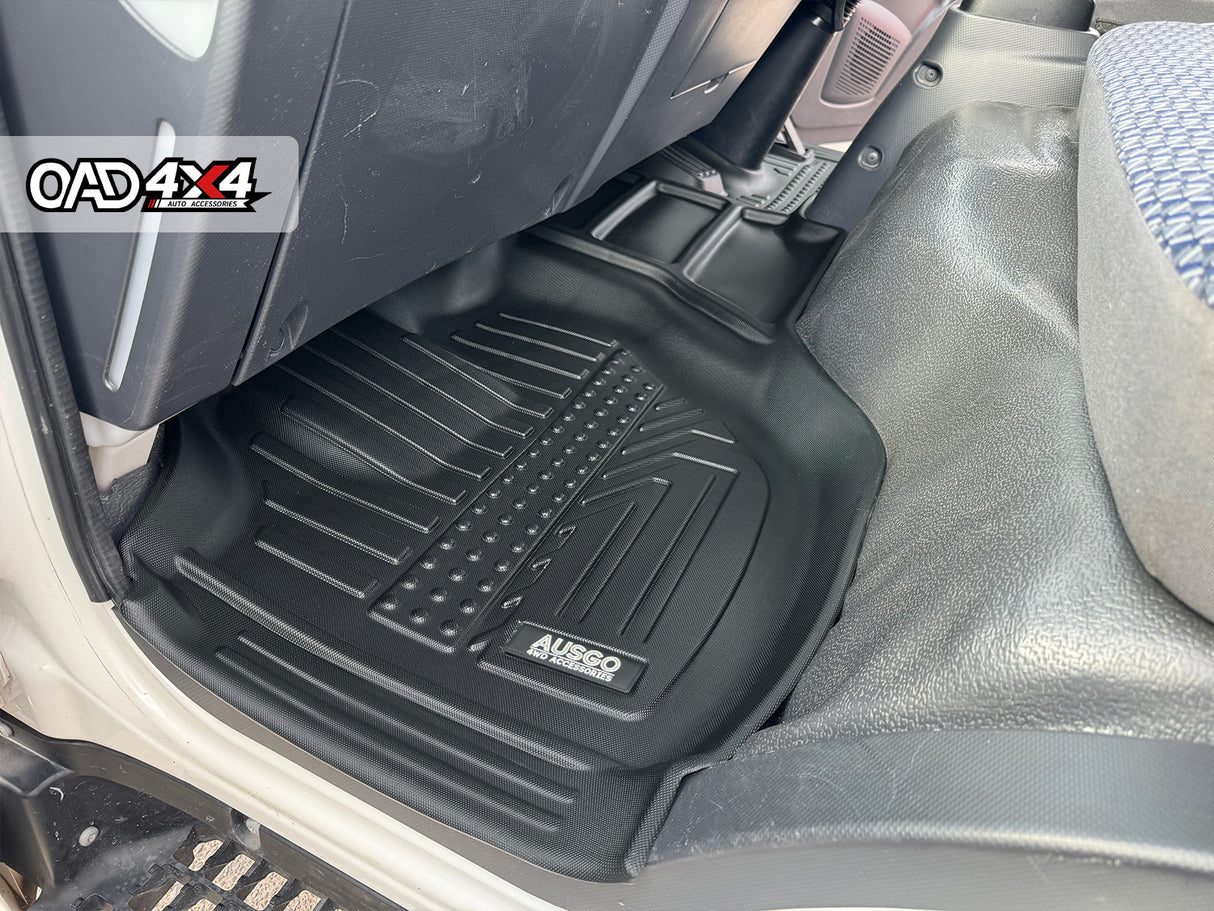 5D TPE Car Floor Mats for ISUZU N Series Wide Cab Auto 2Door 2018-Onwards
