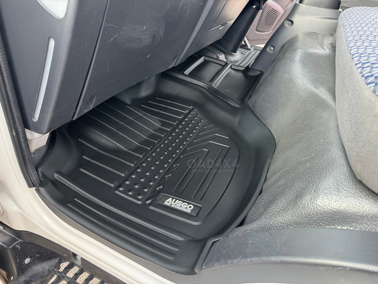 5D TPE Car Floor Mats for ISUZU N Series Wide Cab Auto 2Door 2018-Onwards
