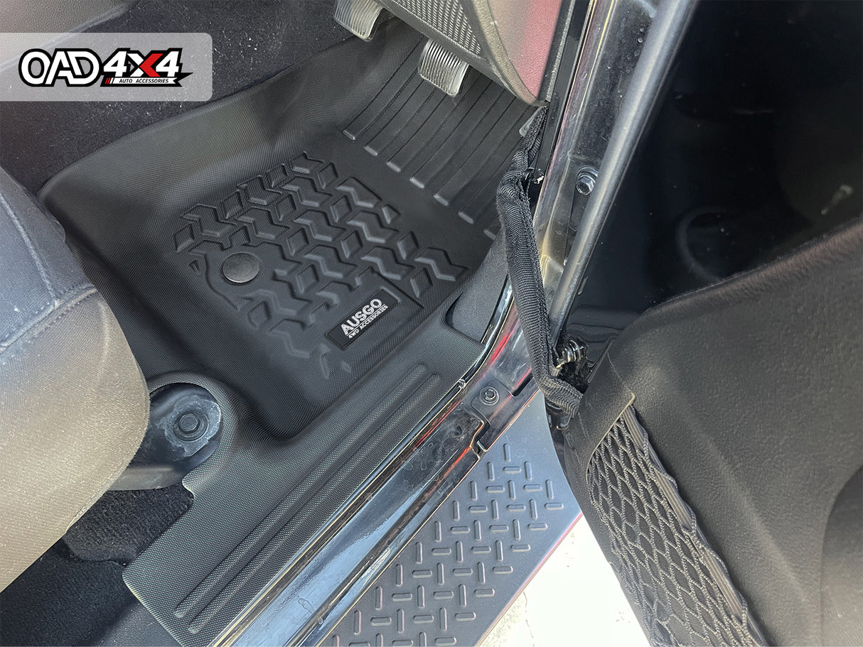 5D TPE Car Floor Mats for Jeep Wrangler JK Series 2 Doors 2007-2018