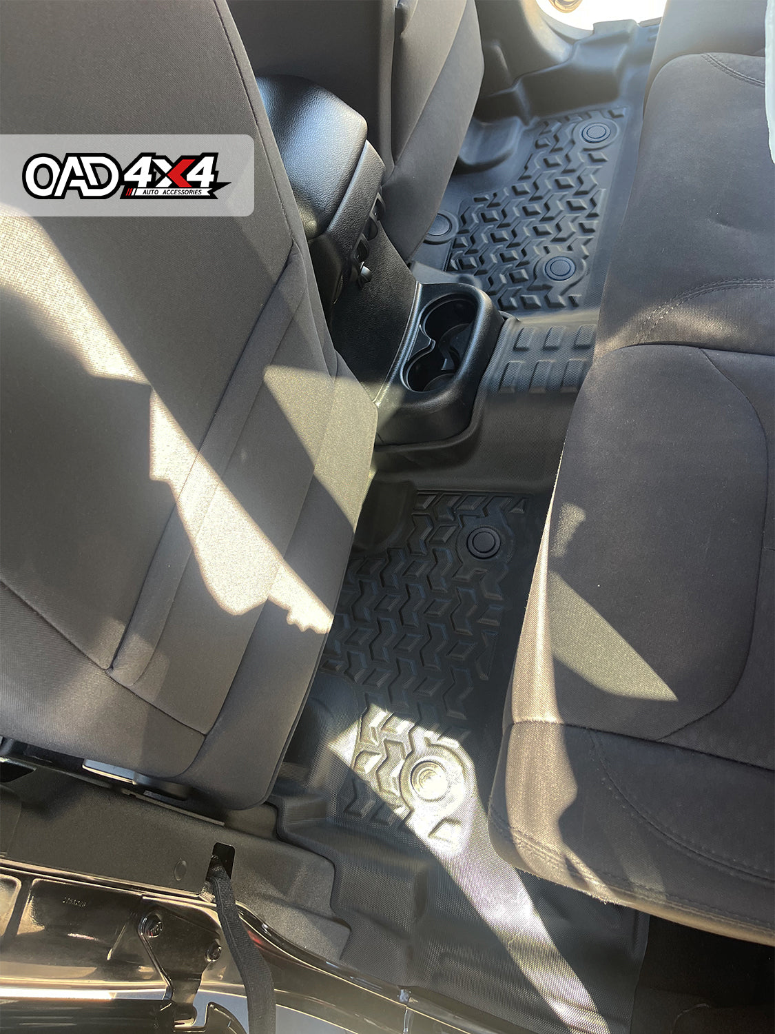 5D TPE Car Floor Mats for Jeep Wrangler JK Series 2007-2018