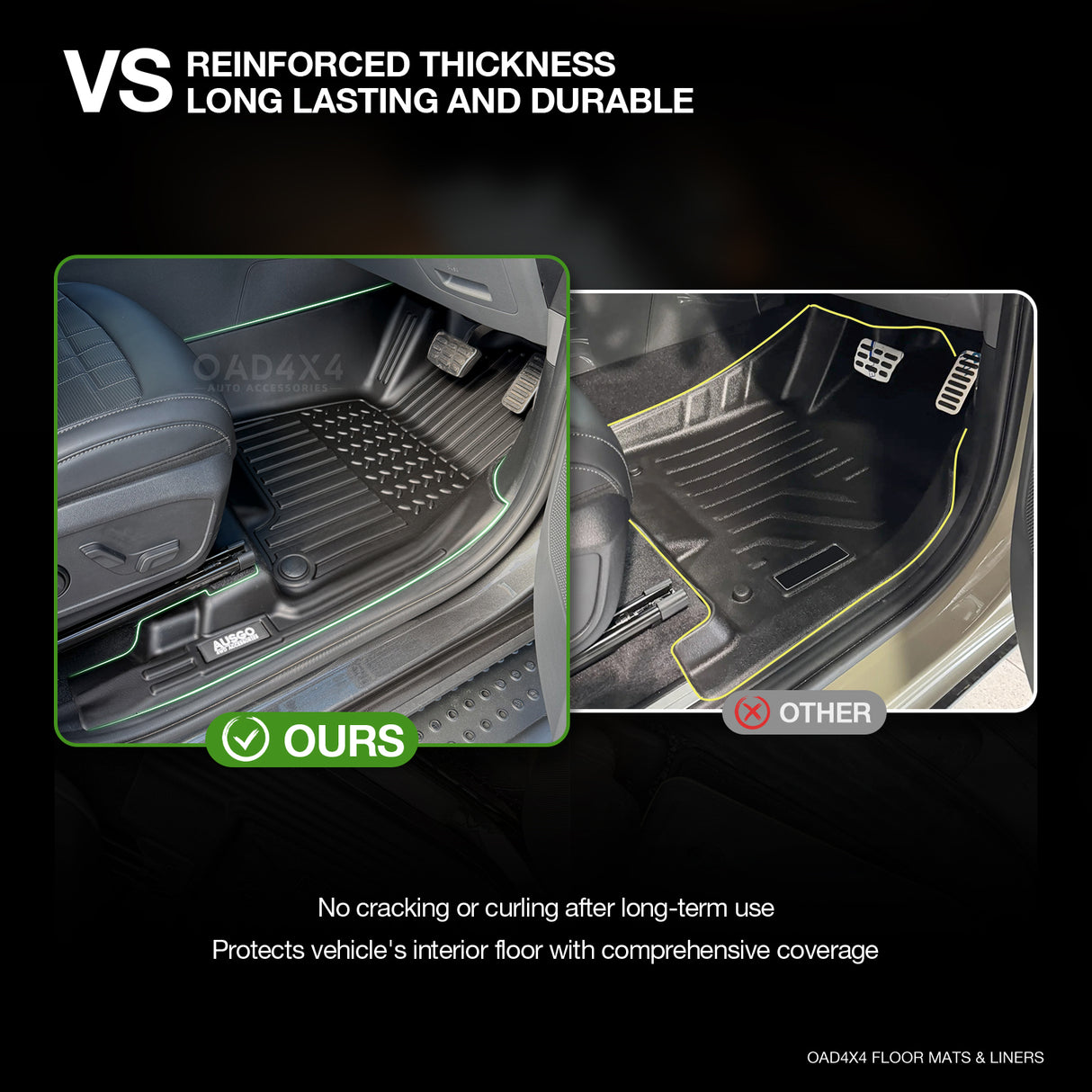 Floor Mats & Door Sill Protector for KIA Tasman 2025-Onwards