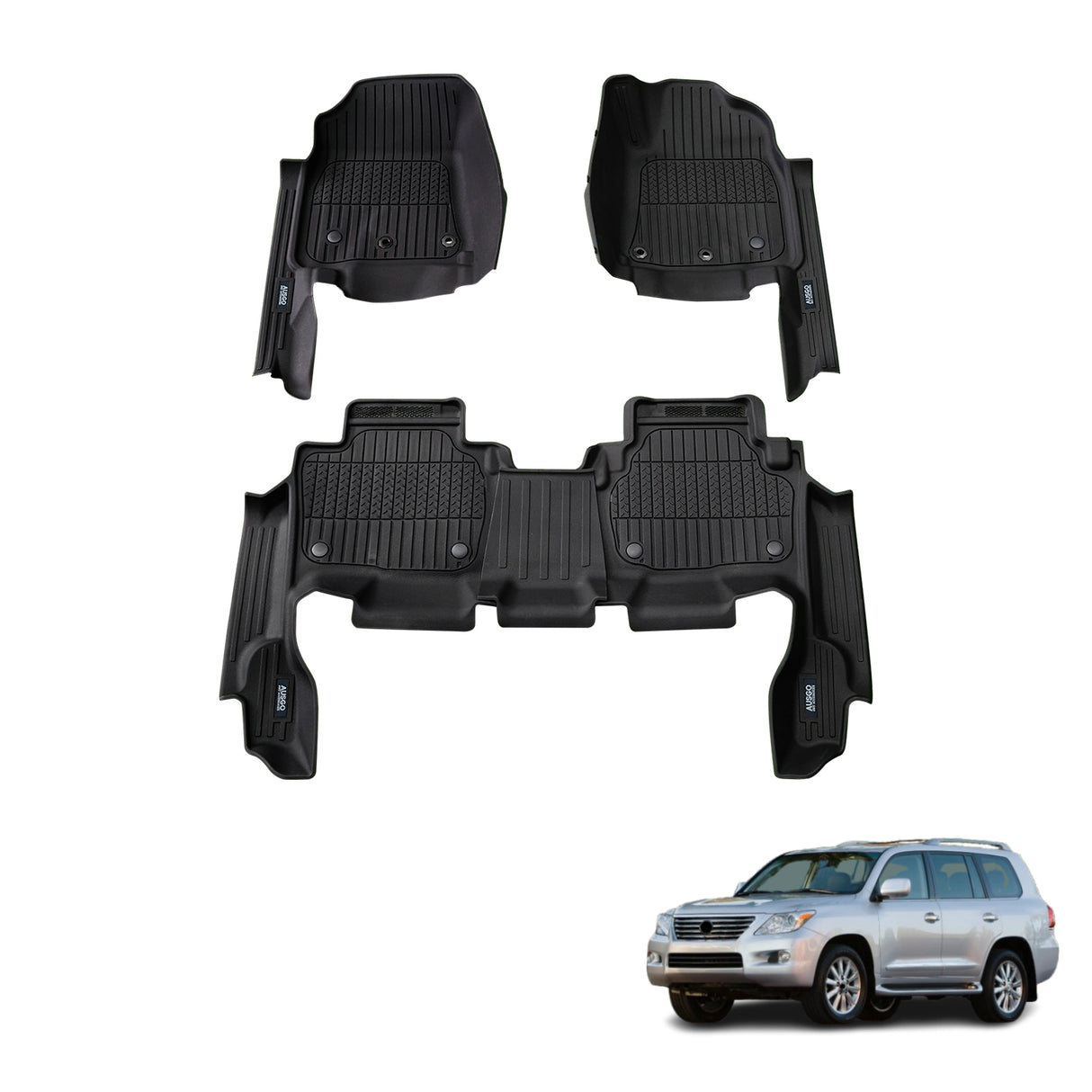 Injection 7D Car Floor Mats for Lexus LX570 2008-2012