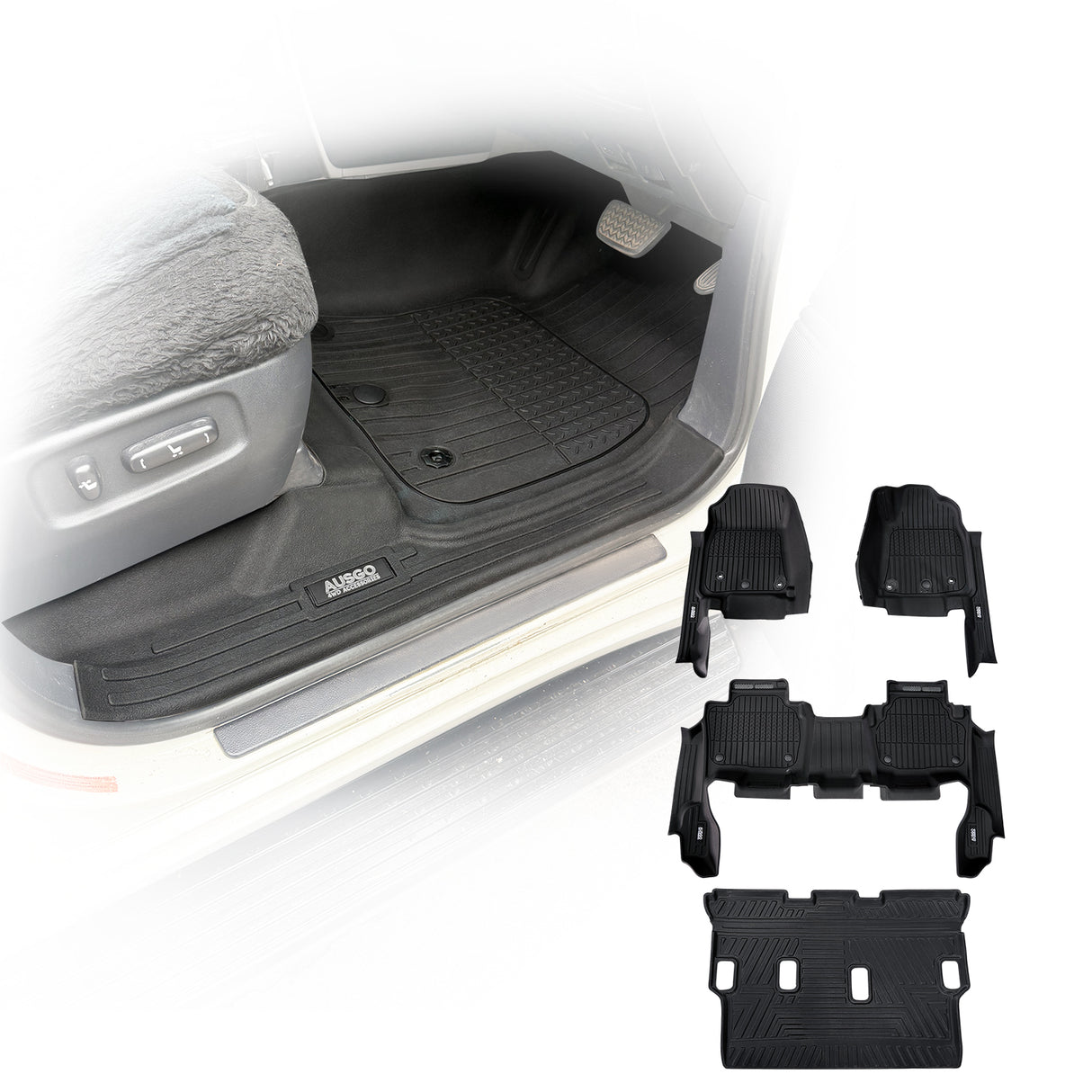 Injection 7D Car Floor Mats for Lexus LX570 2008-2012