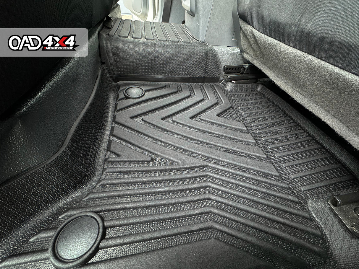 Injection 5D TPE Car Floor Mats for Mazda BT-50 BT50 Dual Cab 2011-2020