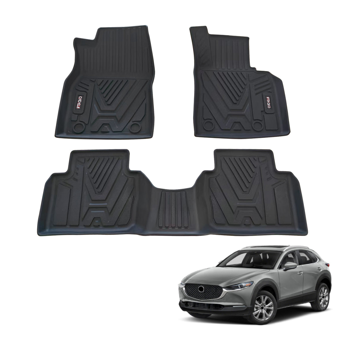 3D Car Floor Mats for Mazda CX-30 CX30 DM Series 2019-Onwards