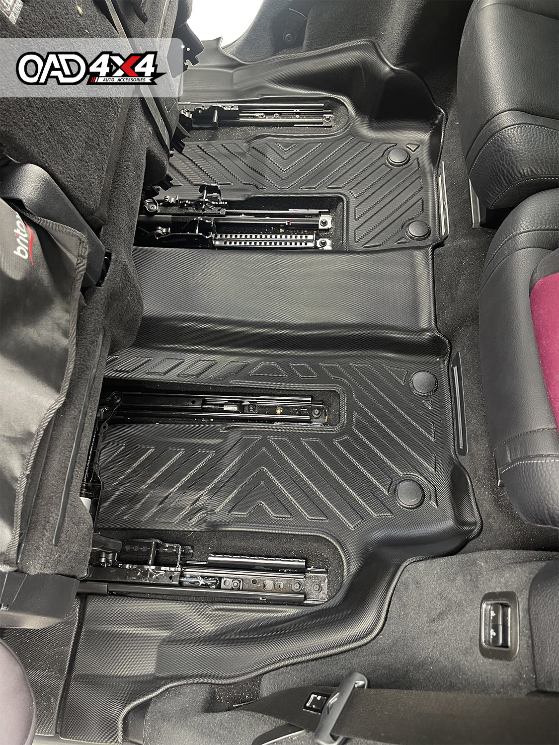 Third Row Car Floor Mats for Mercedes Benz GLS Class X167 2019-Onwards