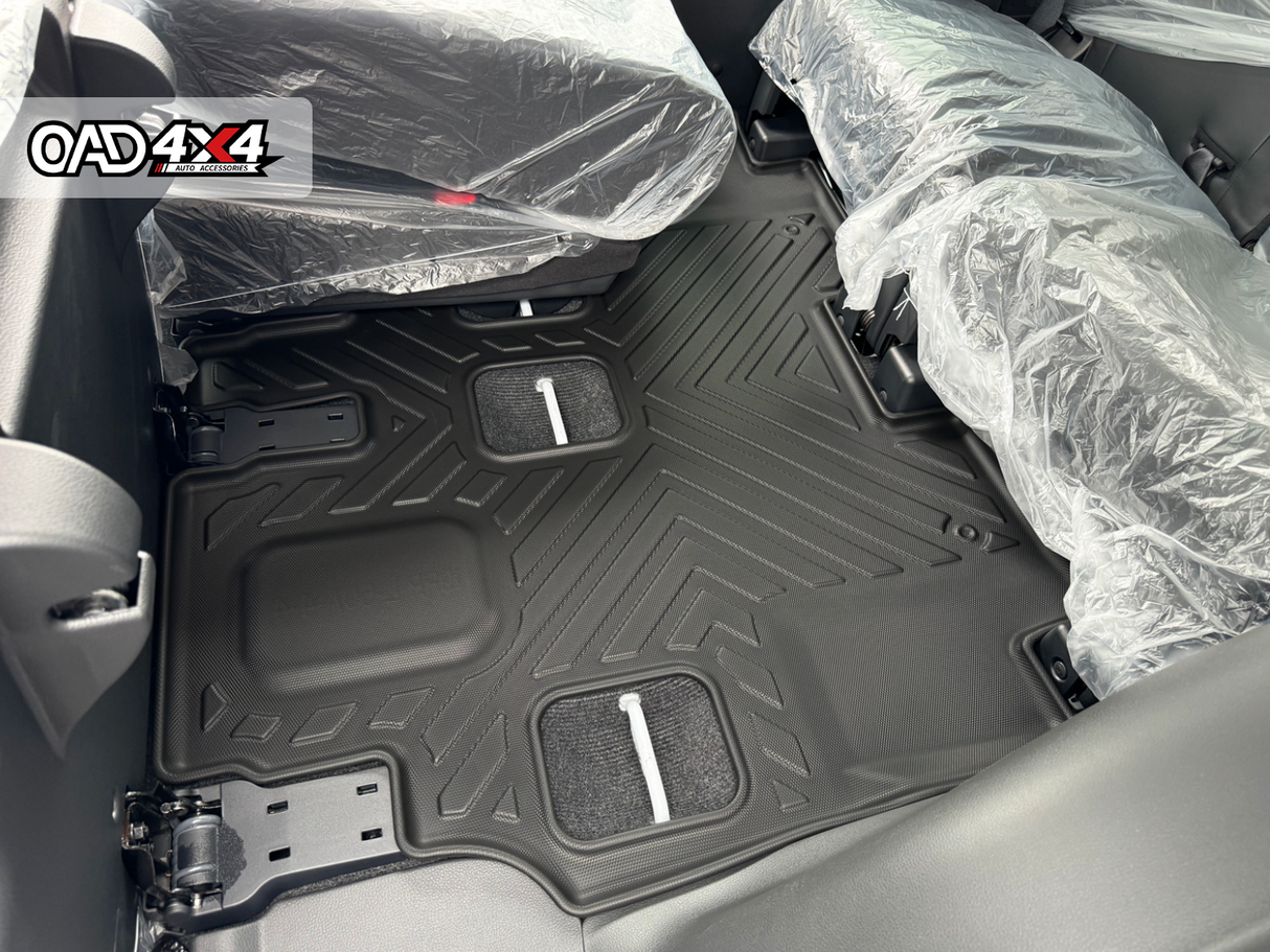 Third Row Car Floor Mats for Mitsubishi Pajero Sport 7 Seater 2015-Onwards