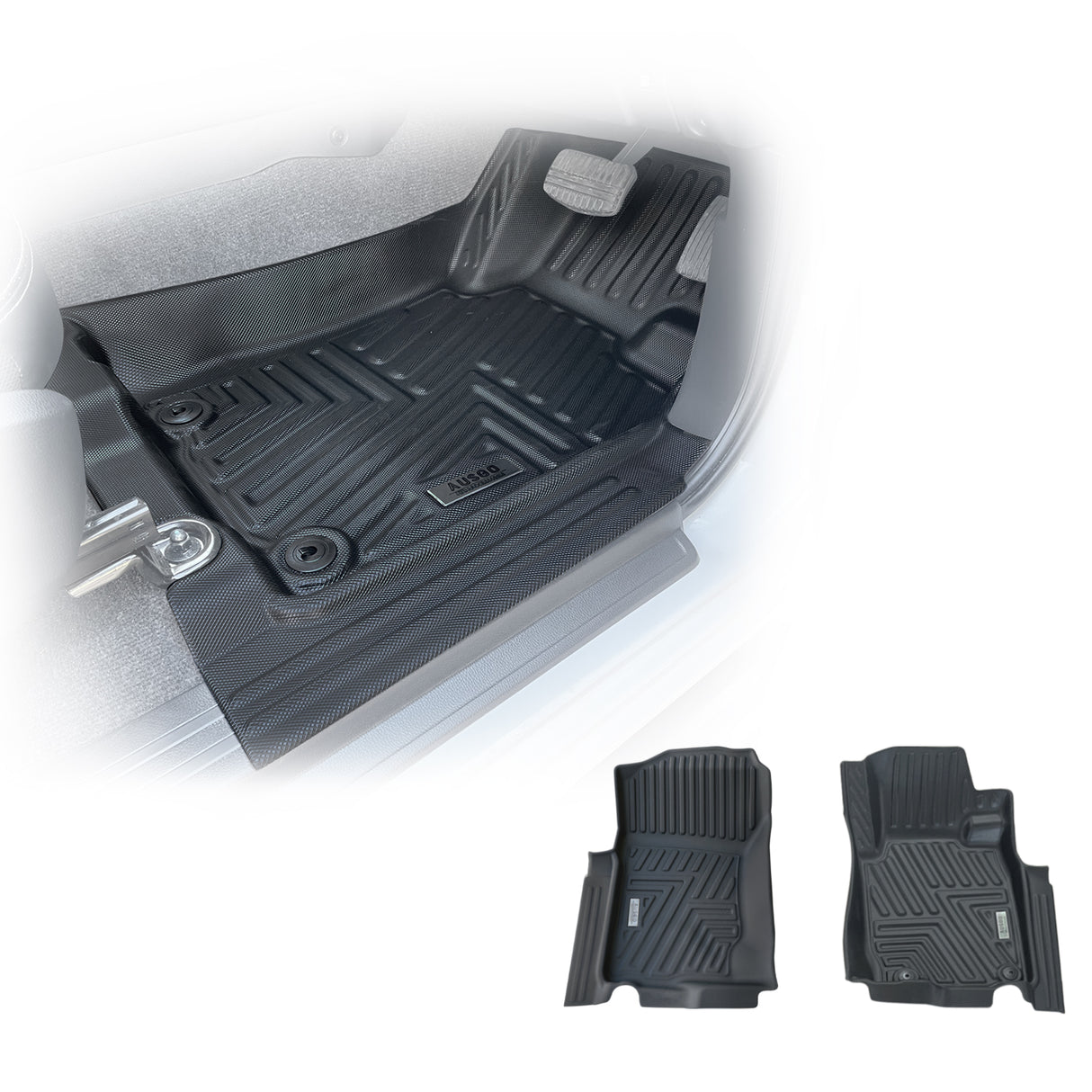 5D TPE Car Floor Mats for Mitsubishi Triton ML MN Single / Extra Cab 2006-2015