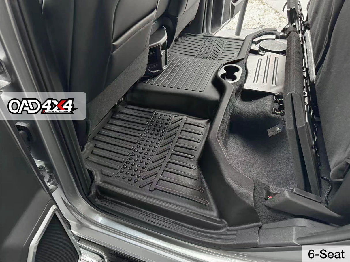 5D TPE Car Floor Mats for RAM 2500 DJ Series 2020-Onwards