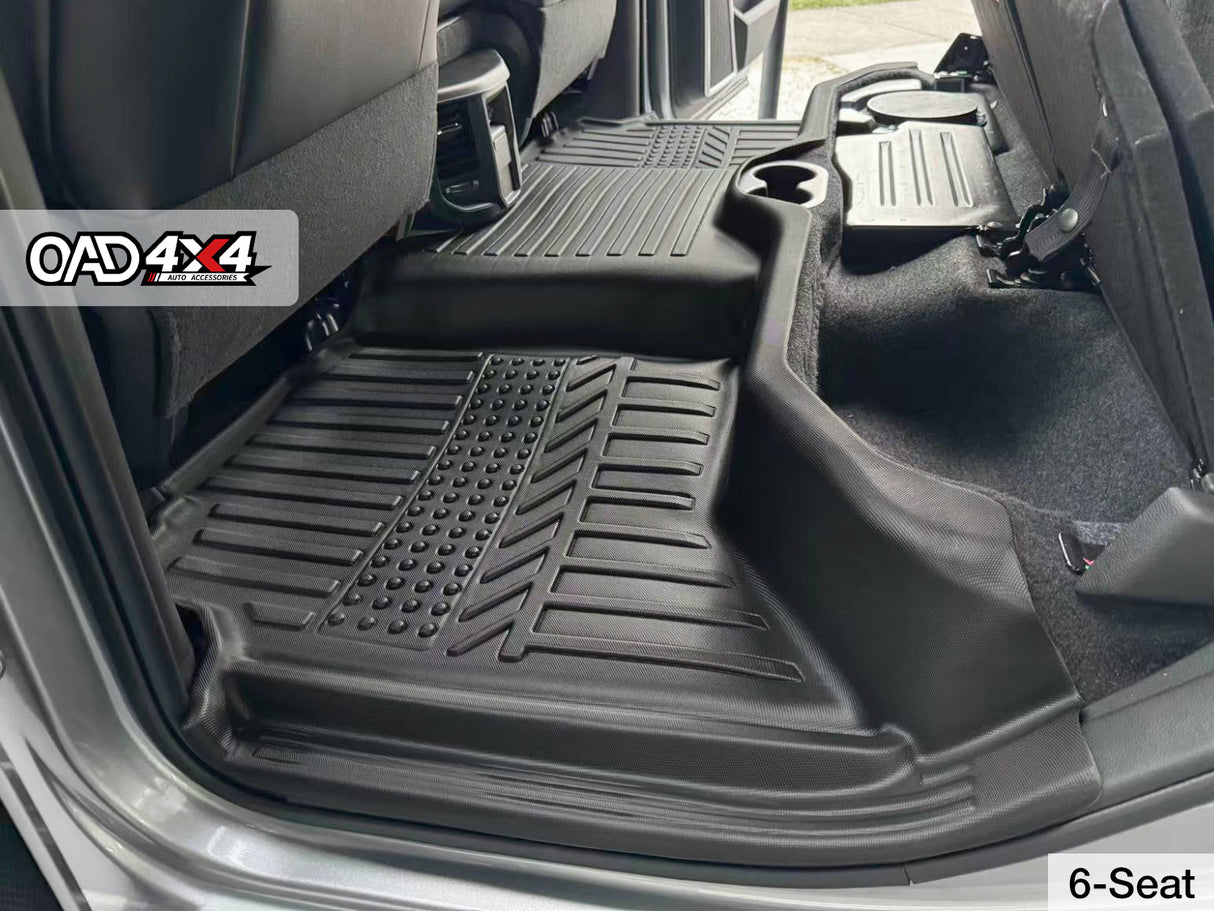 5D TPE Car Floor Mats for RAM 2500 DJ Series 2020-Onwards