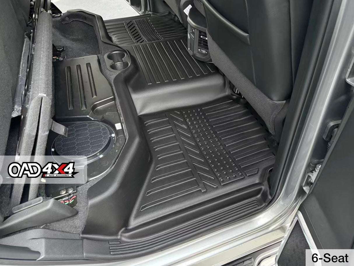 5D TPE Car Floor Mats for RAM 2500 DJ Series 2020-Onwards