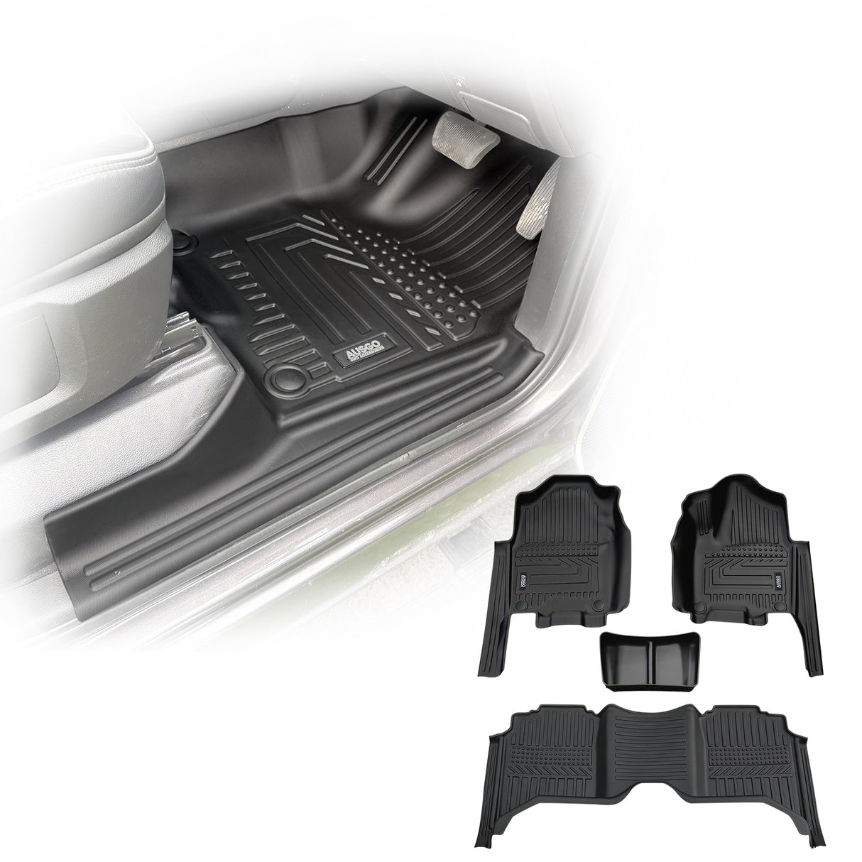 5D TPE Car Floor Mats for RAM 2500 DJ Series 2020-Onwards