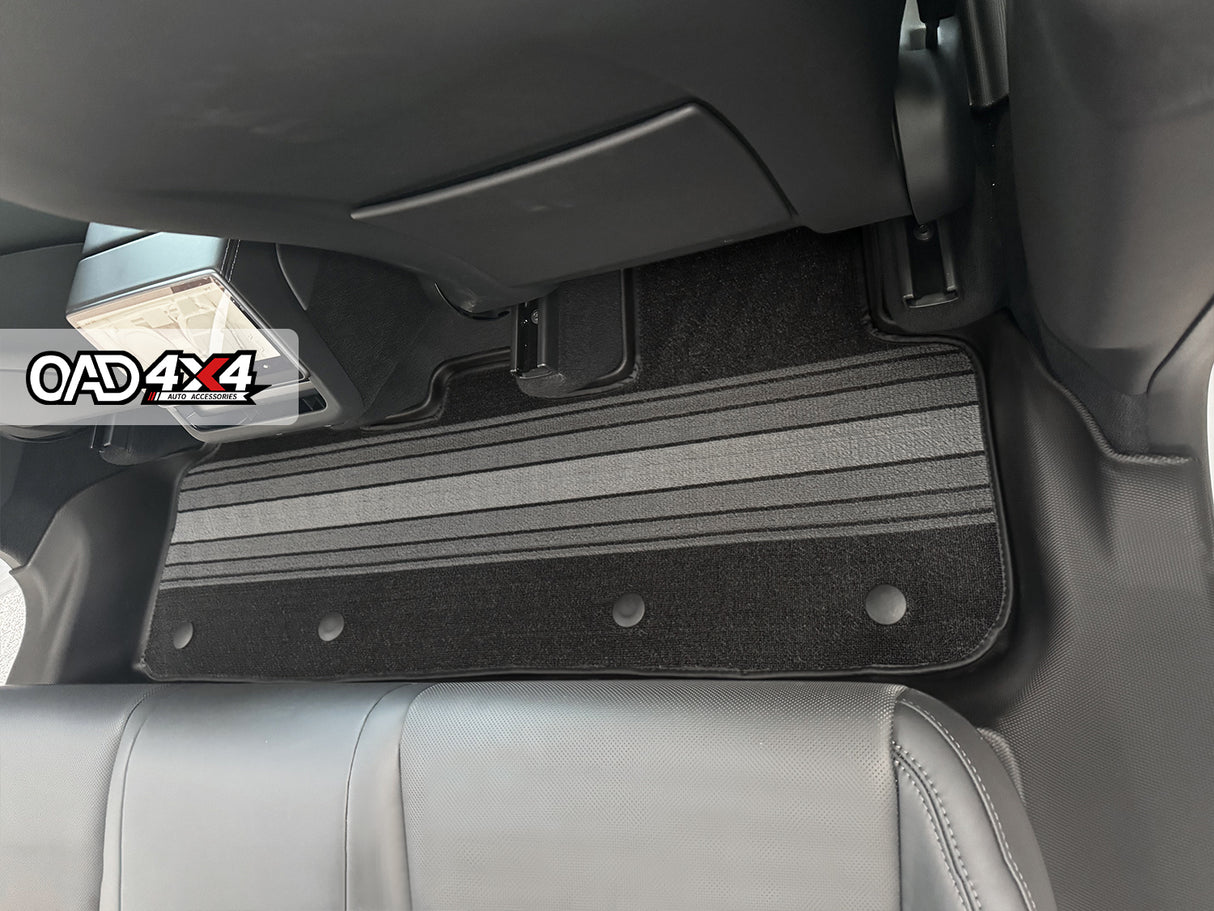 5D Double-Layer Car Floor Mats for Tesla Model Y Juniper 5 Seats 2025-Onwards