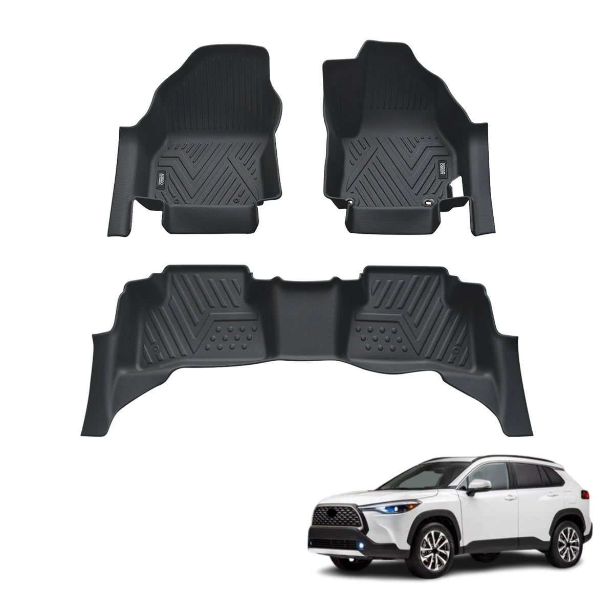 Pre-order 5D TPE Car Floor Mats for Toyota Corolla Cross 2022-Onwards
