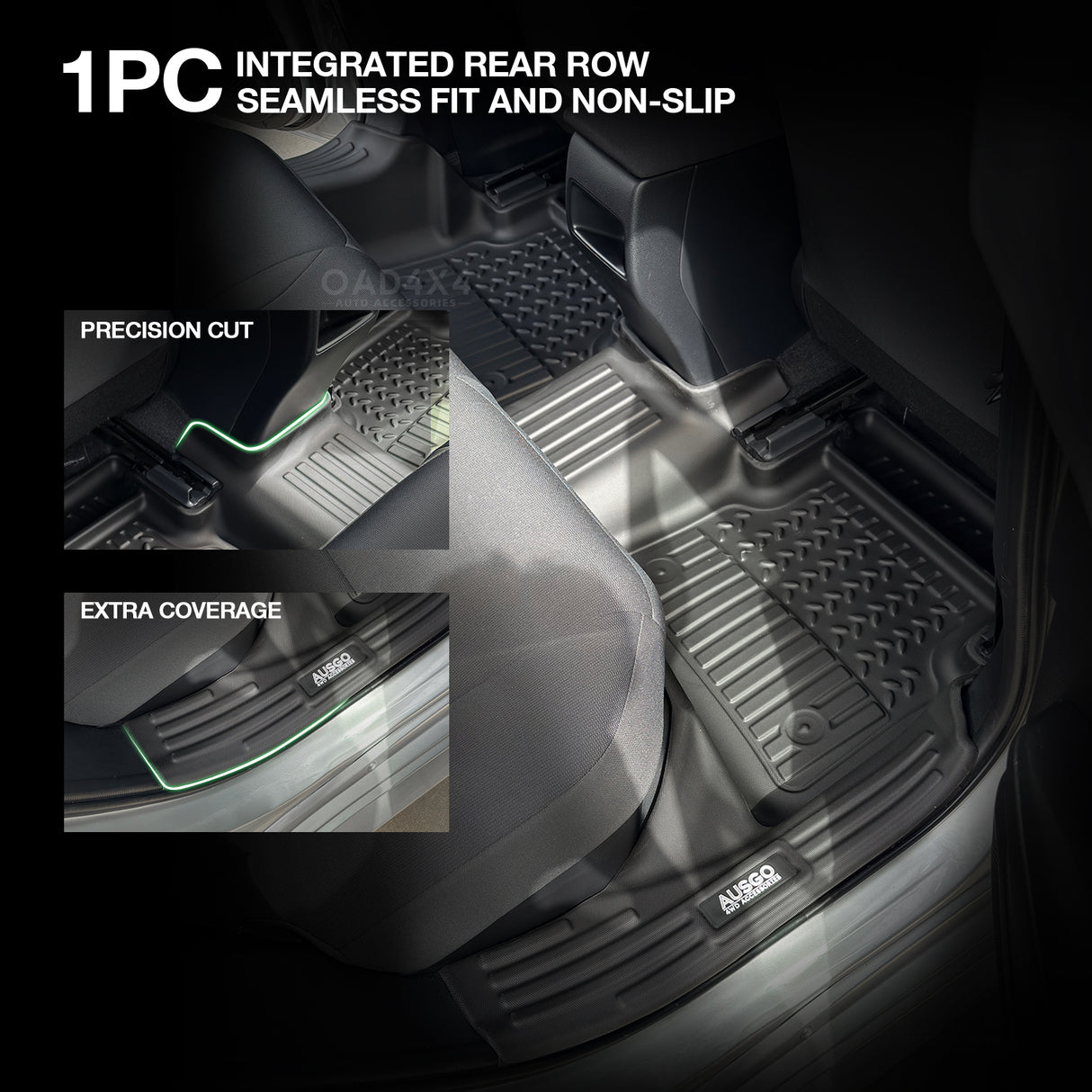 7D TPE Car Floor Mats for Toyota Corolla Sedan 2019-Onwards